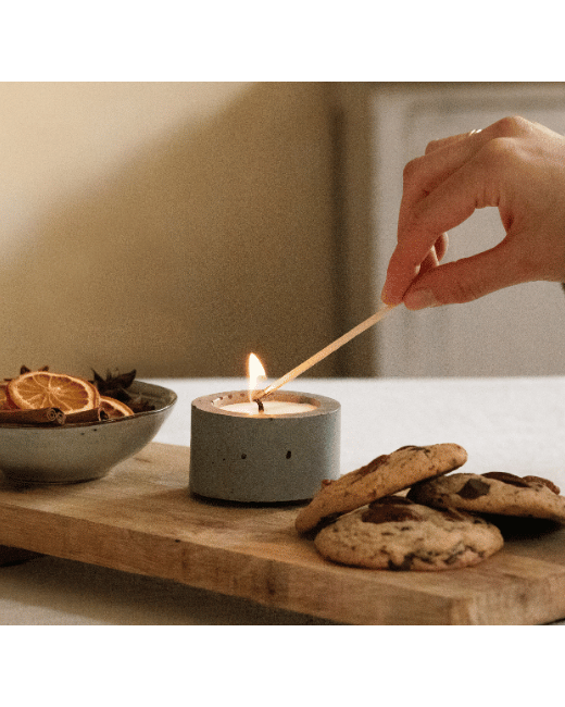 TERRAE –Coffret cadeau – Les bougeoirs & leurs recharges