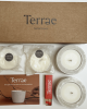 TERRAE –Coffret cadeau – Les bougeoirs & leurs recharges