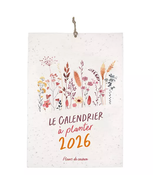 Growingpaper - Calendrier à planter 2026 - Saisons
