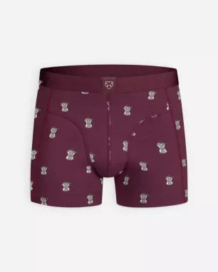 ADAM - Boxer Burgundy Percolator