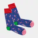 Kleurrijke sokken met motief - Flamingo Fest
