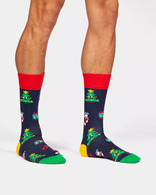 DillySocks - Chaussettes colorées avec motif Jolly Tunes