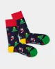 DillySocks - Chaussettes colorées avec motif Jolly Tunes