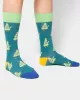 DillySocks - Chaussettes colorées avec motif Happy Tree