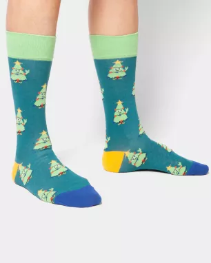 Colourful patterned socks - Jolly Tunes