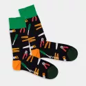 Chaussettes colorées avec motif - Handy Helpers