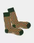 Chaussettes colorées avec motif - Geo Grove