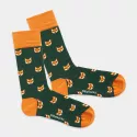 Chaussettes colorées avec motif - Fossiled Fox