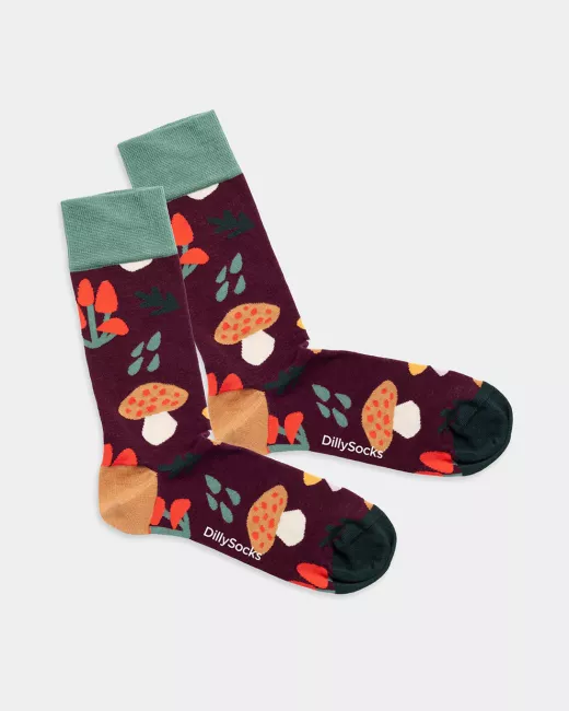 Kleurrijke sokken met motief - Fossiled Fox