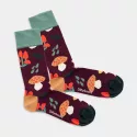 Chaussettes colorées avec motif - Mushroom Crush