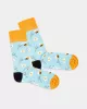 DillySocks - Chaussettes colorées avec motif Busy Bees
