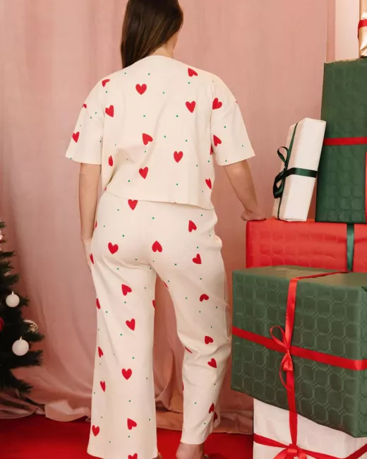 Long organic cotton pajama - Zèbra