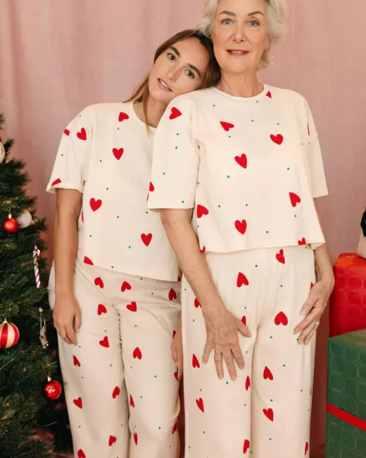 Lang biologisch katoenen pyjama - Zèbra