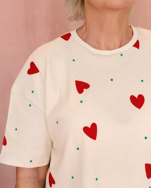 Lang biologisch katoenen pyjama - Zèbra