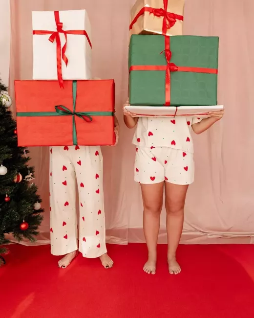 We are Jolies - Pyjama en coton bio - Petit coeur