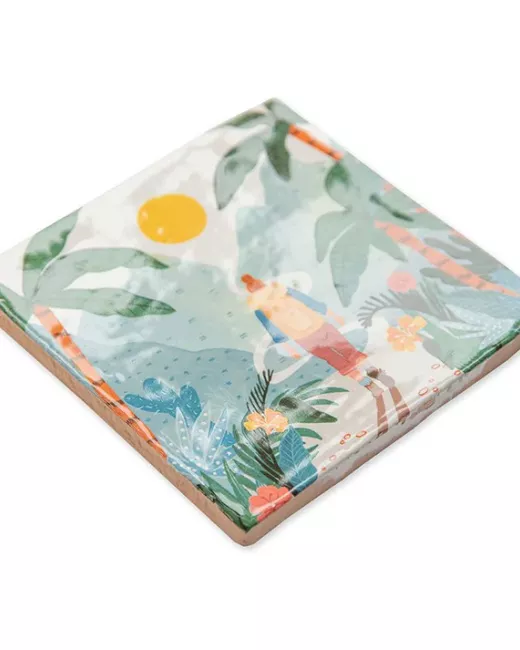 Handgemaakte decoratieve tegels 10x10 cm