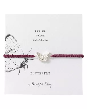 Bracelet Symbol Butterfly Silver