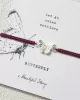 Symbol Butterfly Silver bracelet