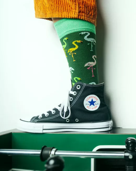 Colourful patterned socks - Mushroom Crush