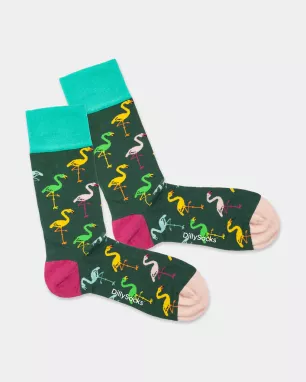 Colourful patterned socks - Mushroom Crush