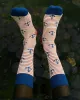 DillySocks - Chaussettes colorées avec motif Anchored In Love