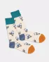 Colourful patterned socks - Panda Pal
