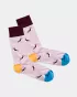 Colourful patterned socks - Special Bird