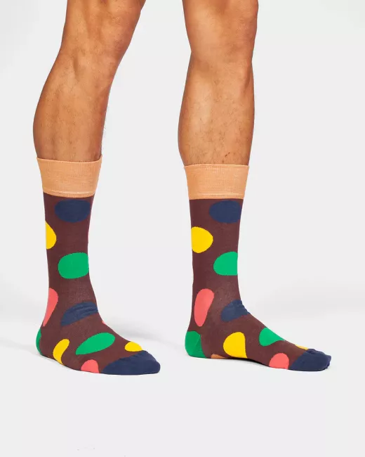 DillySocks - Chaussettes colorées avec motif Confetti Burst