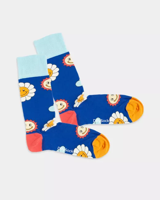 DillySocks - Chaussettes colorées avec motif Weather Forecast 