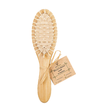 Large Bamboo Detangling Hairbrush