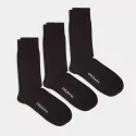 Chaussettes unies noires – Pack de 3