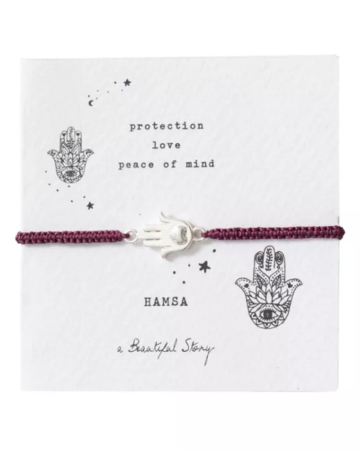 Symbol Hamsa Silver bracelet