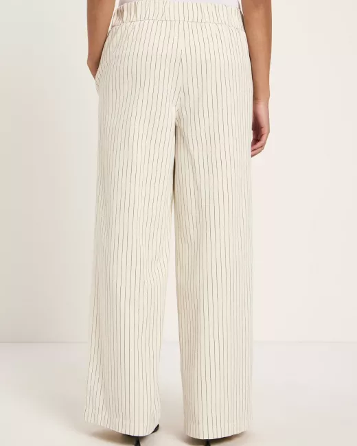 Marlene jeans met hoge taille in Candiani denim