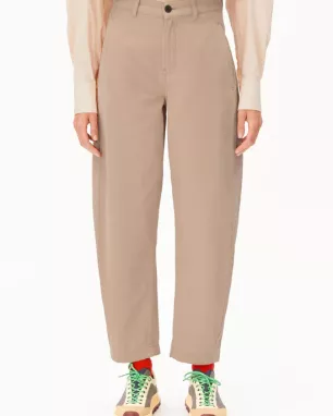 Armedangels - Pantalon Barrel en toile épaisse