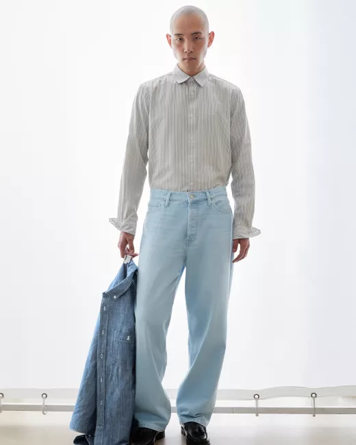 Geruit overhemd van biologisch katoen