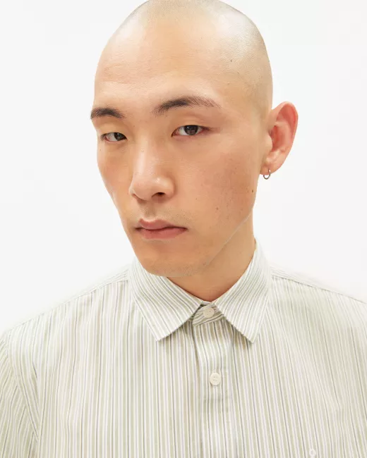 Organic cotton checked shirt