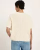 Bouclé short-sleeved sweater