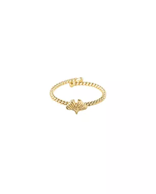 Honorable Hart Vergulde Ring