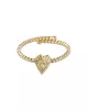 Honorable Ginkgo Ring Gold Plated