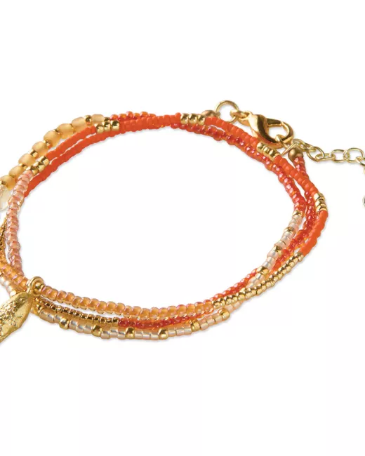 A Beautiful Story - Adventurous Citrine Necklace Gold Colored 