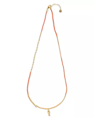 A Beautiful Story - Adventurous Citrine Necklace Gold Colored 