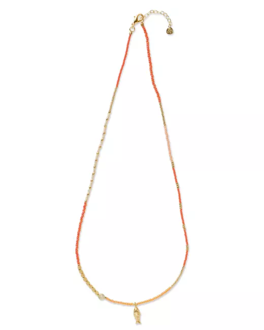Collier Timeless Quartz fumé Gold