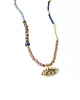 Adventurous Citrine Necklace Gold Colored