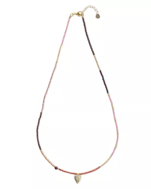 A Beautiful Story - Collier Adventurous Grenat Gold