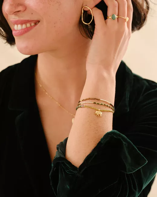 A Beautiful Story - Collier Adventurous Labradorite Gold