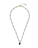 Adventurous Labradorite Necklace Gold Colored