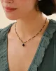 Adventurous Labradorite Necklace Gold Colored