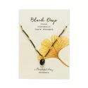 Collier Wishing Onyx noir Gold