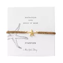 Symbol Starfish Gold bracelet