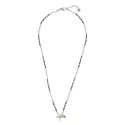 Honored Labradorite Necklace Silver Colored